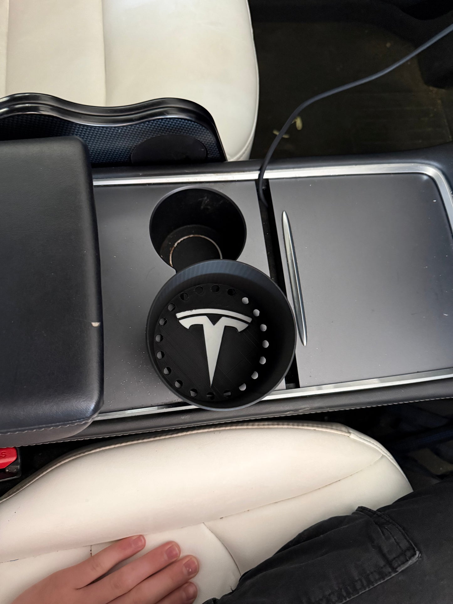 Tesla Cup Holder Adapter